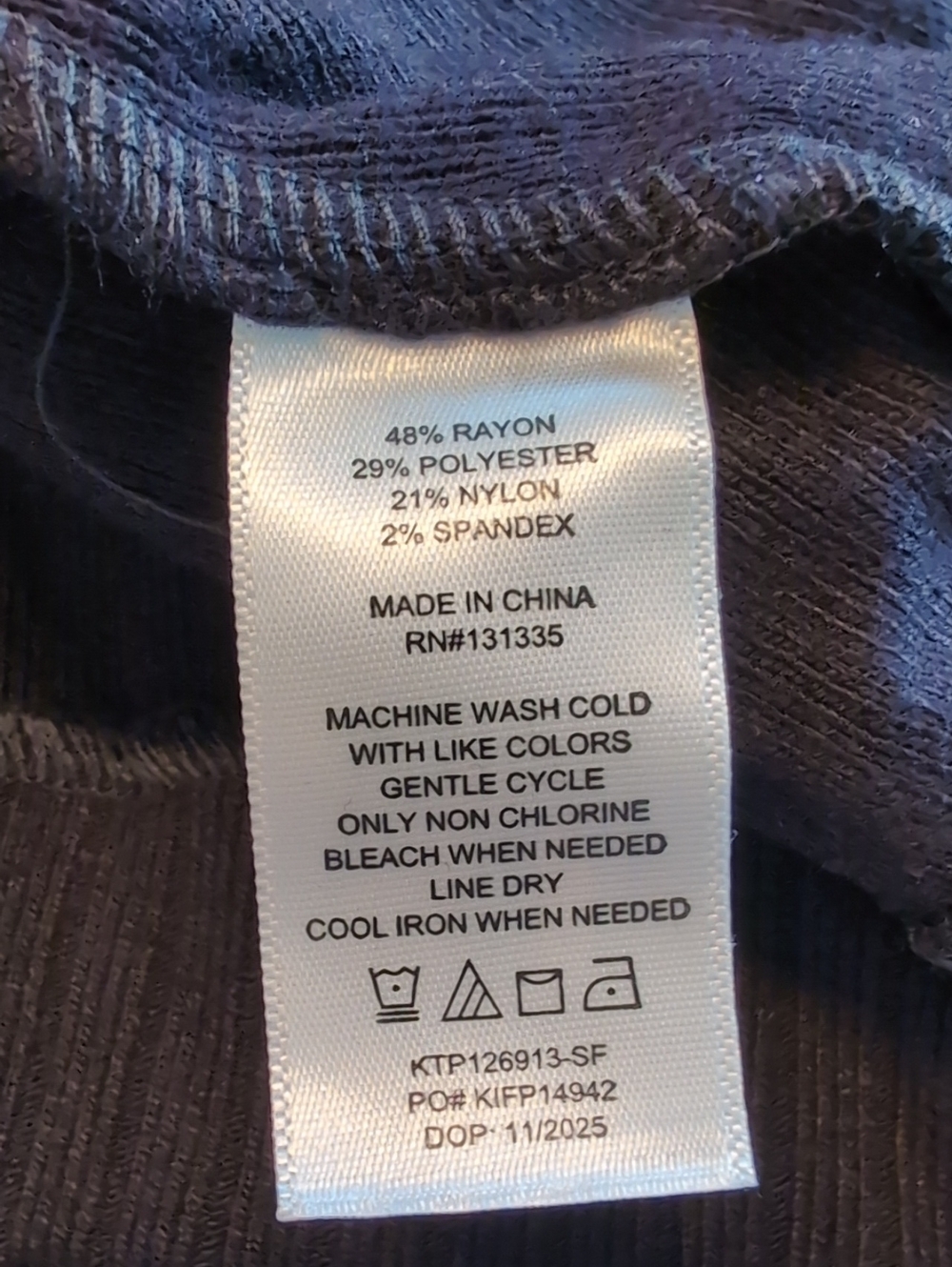 Nine Britton Wilde Button Front Knit Vest - S - Picture 5 of 5